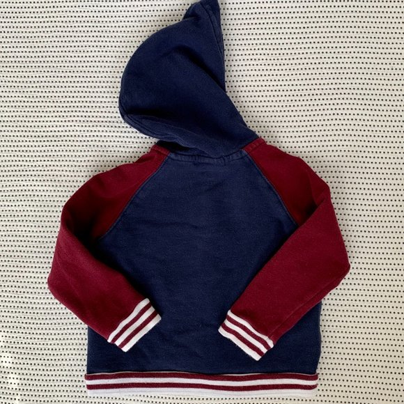 Polo by Ralph Lauren Hooded Varsity Sweater Jacket | 24m - Picture 8 of 8